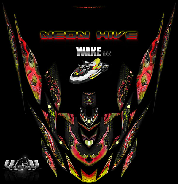 SEADOO WAKE 155 GRAPHICS