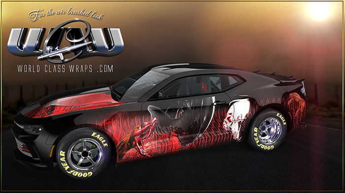 pro stock racing graphics