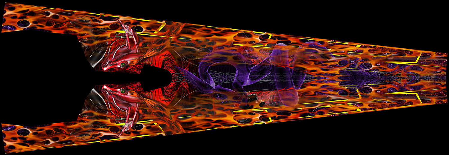 Venomator dragster graphics