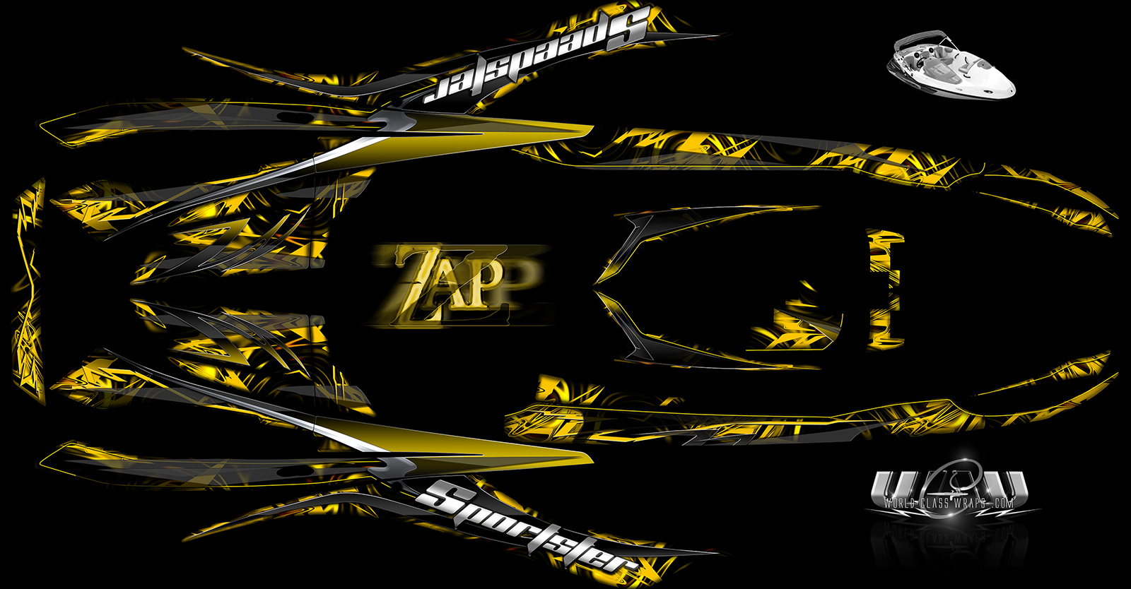 ZAP SPEEDSTER GRAPHICS