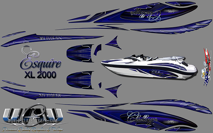 ESQUIRE BOAT GRAPHICS