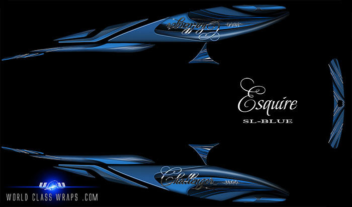 ESQUIRE-SL-SEADOO-CHALLENGER-BOAT-GRAPHICS-BLUE