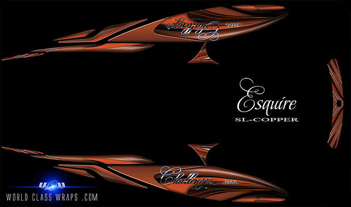 ESQUIRE-SL-SEADOO-CHALLENGER-BOAT-GRAPHICS-COPPER