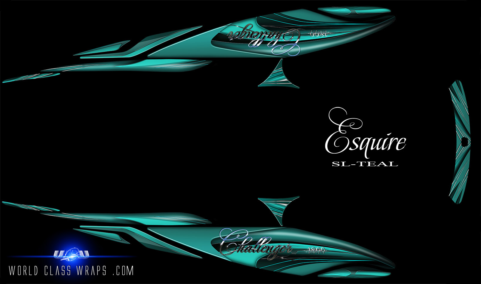 seadoo challenger jet boat graphics