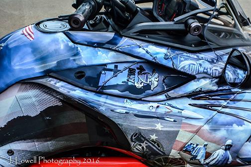 POW MIA F3 SPYDER CLOSE-UP