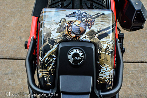 POW MIA F3 SPYDER CLOSE-UP