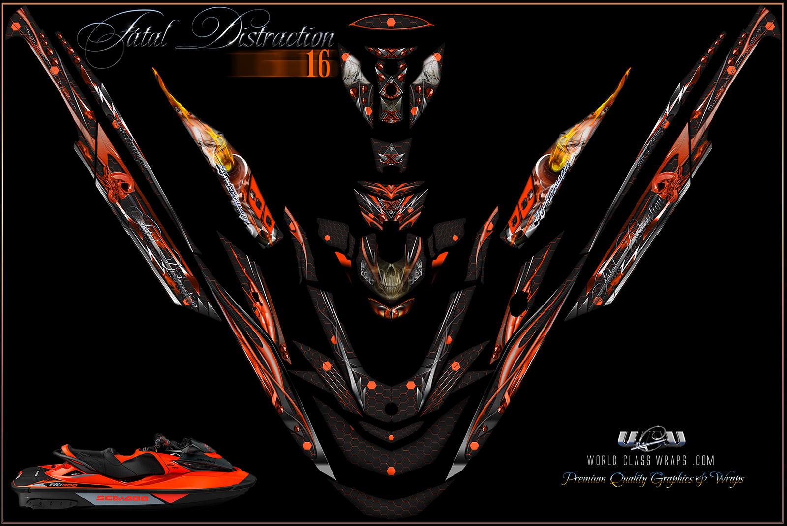 fatal distraction graphics seadoo rxtx 300