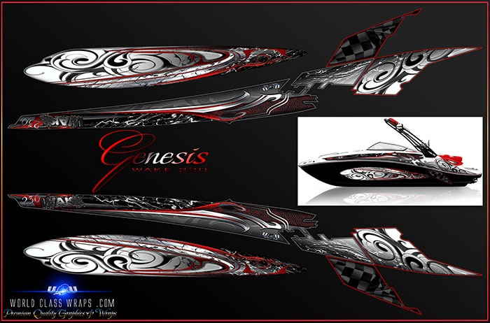 Genesis boat graphics