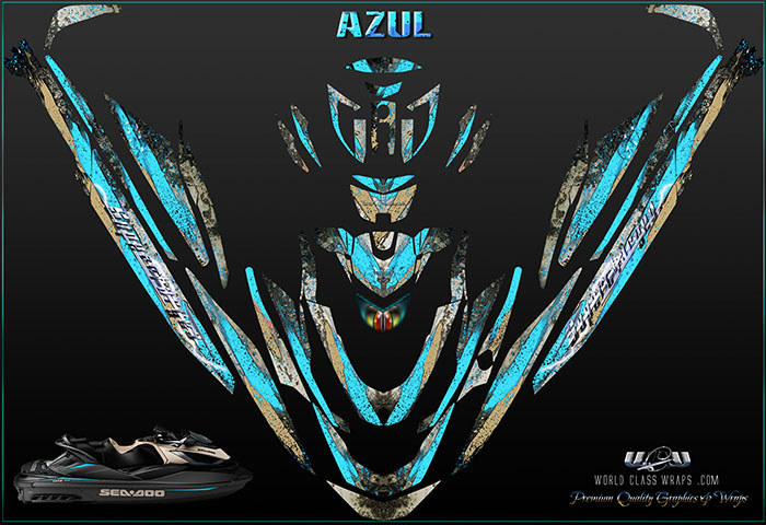 AZUL seadoo GTX graphics