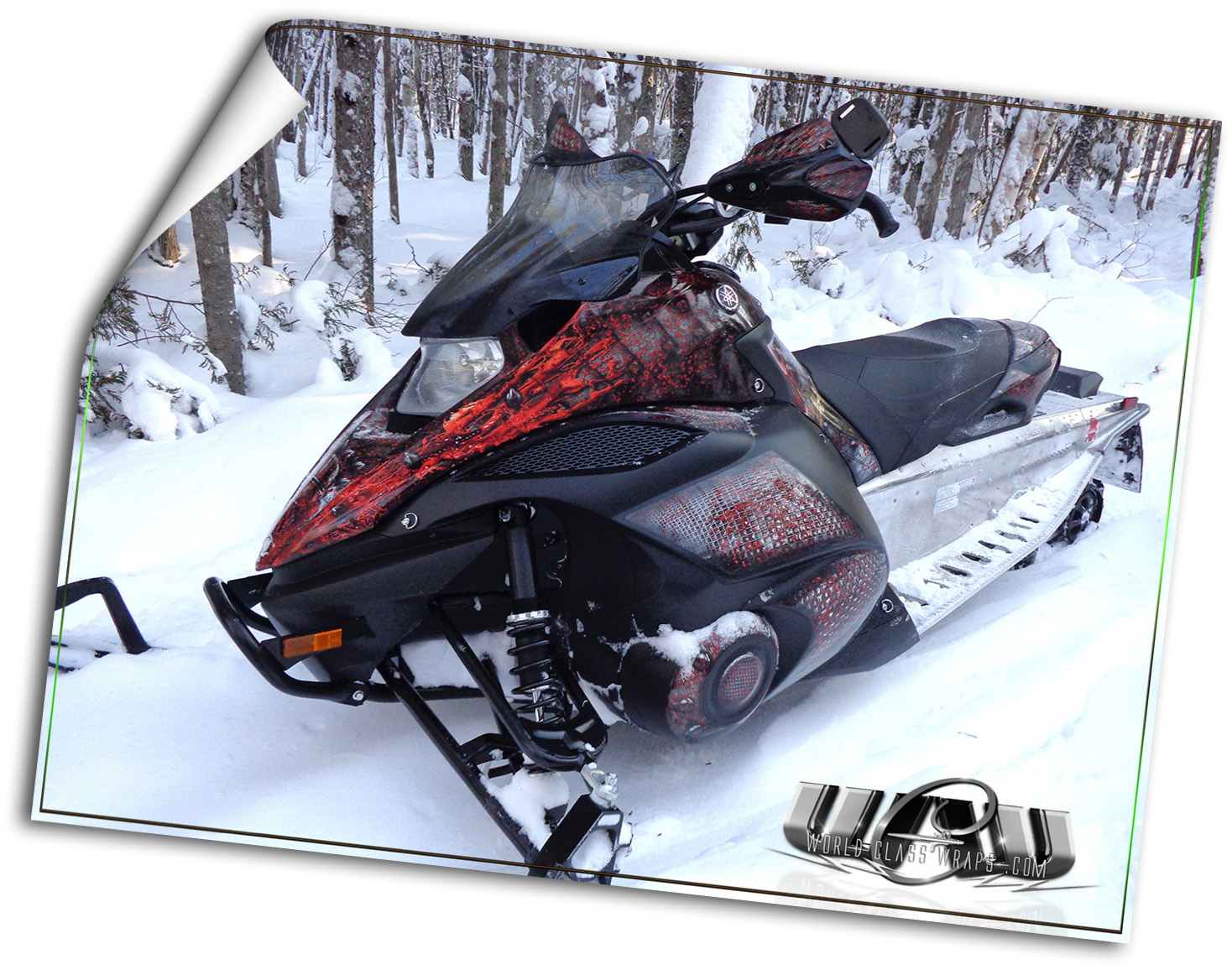 CUSTOM YAMAHA NYTRO SLED WRAP 2