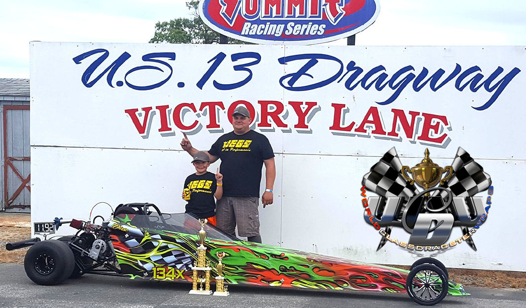 victory lane junior dragster winner