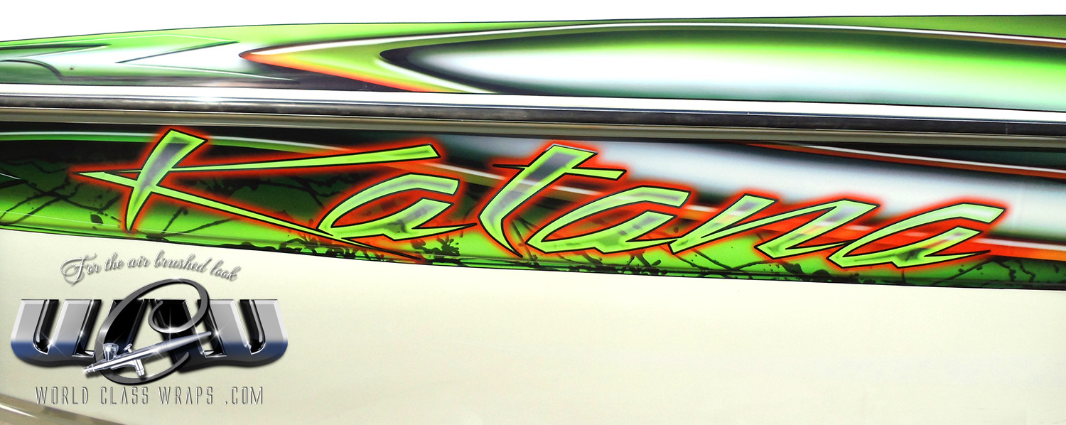 KATANA BOAT GRAPHIC