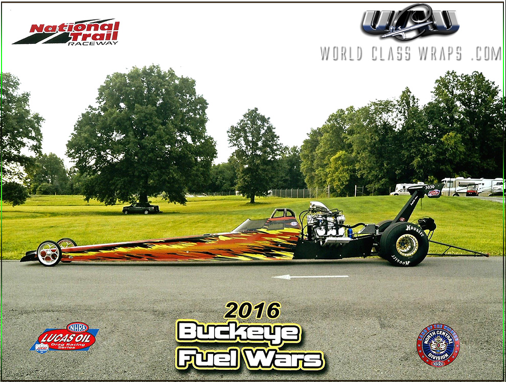 HEMI DRAGSTER GRAPHICS WRAP