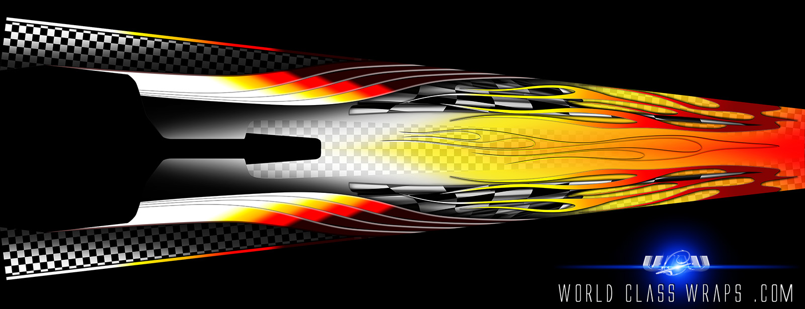 TOP VIEW OF Tytan DRAGSTER WRAP