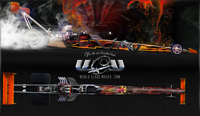 Voodoo Dragster Graphics Wrap