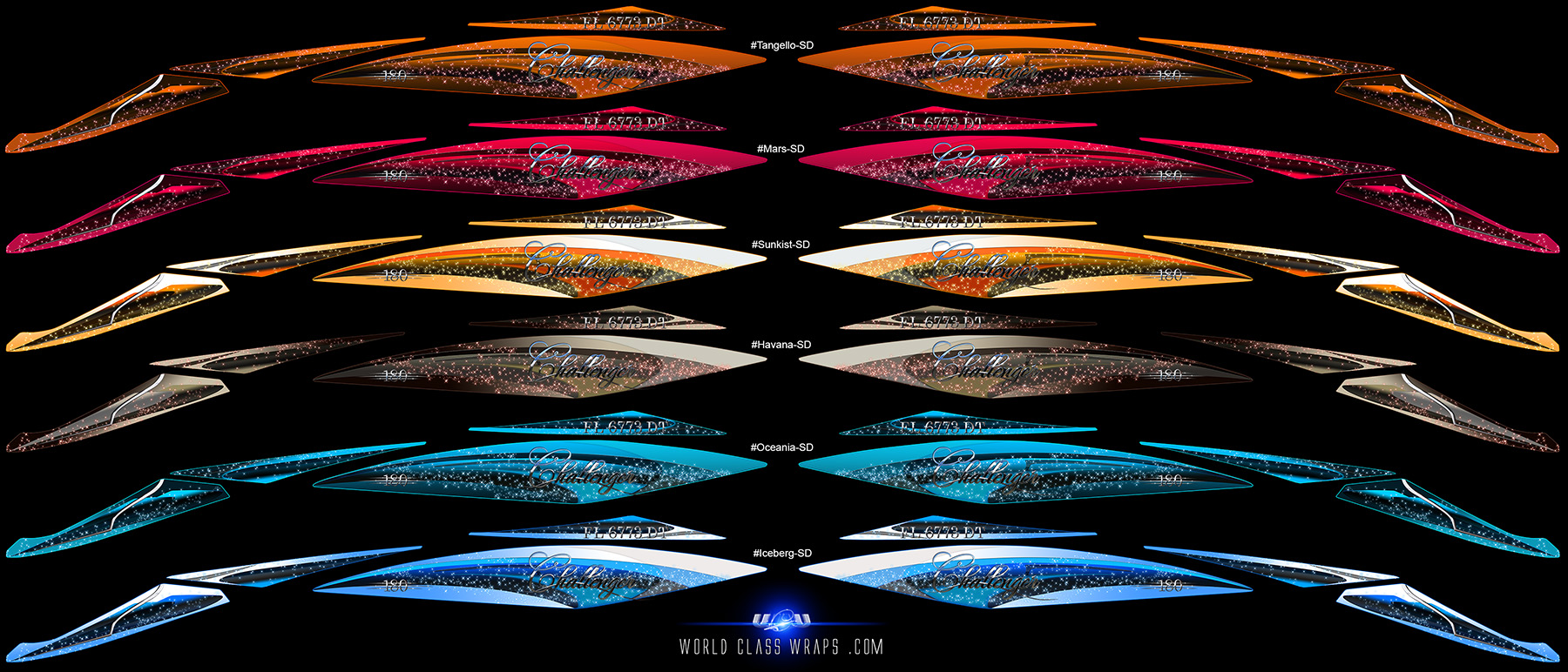 malibu stardust challenger 180 boat graphics