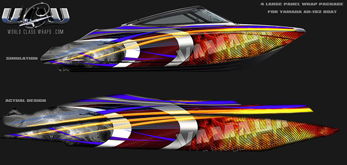 GLADIATOR - YAMAHA AR-192 BOAT WRAP