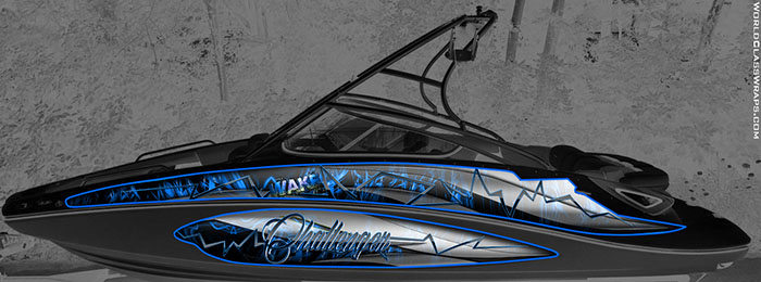 C-TRIBE BLUE BOAT WRAP