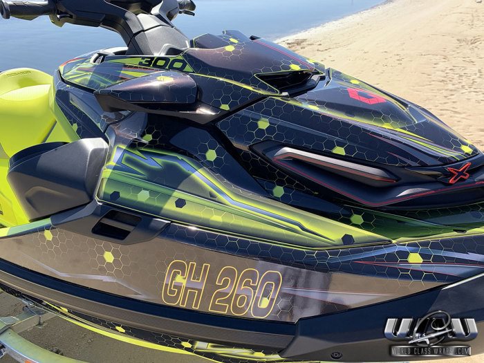 seadoo RXT 300 custom wrap 2