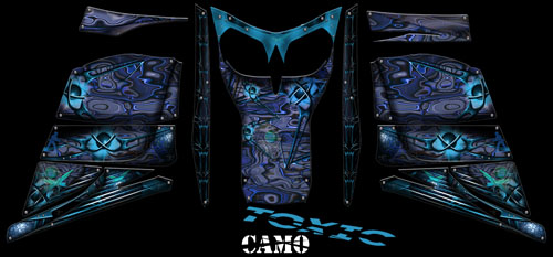 2012 TOXIC CAMO/THUMBS/TOXIC CAMO COBALT