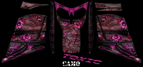 TOXIC CAM0 TOXIC CAMO PINK