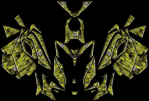 frozen mulisha yellow