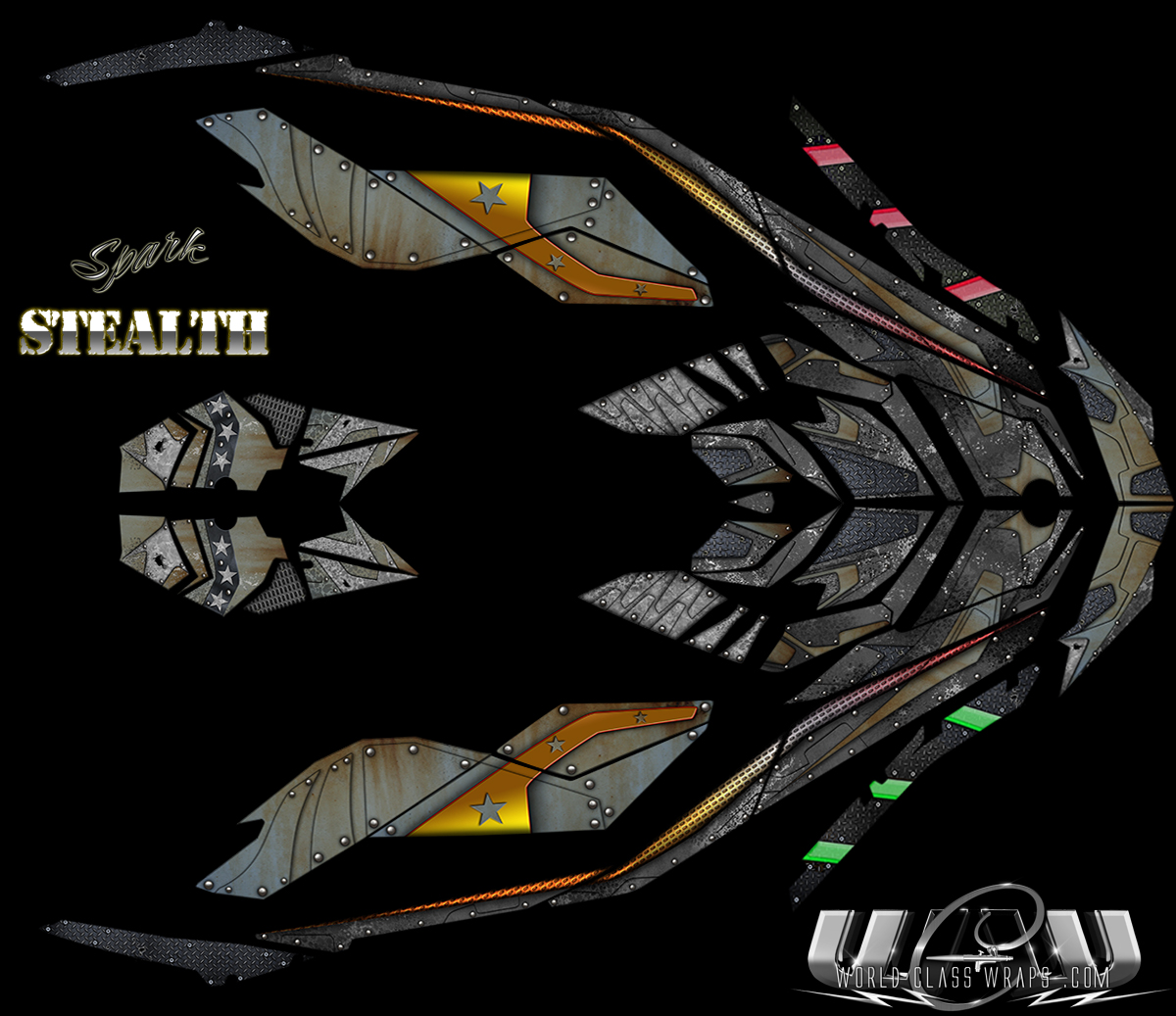 SEADOO-SPARK-STEALTH-GRAPHICS