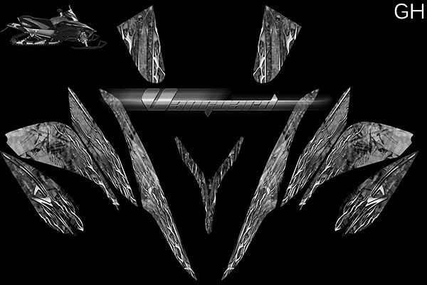 Black White XTX wrap