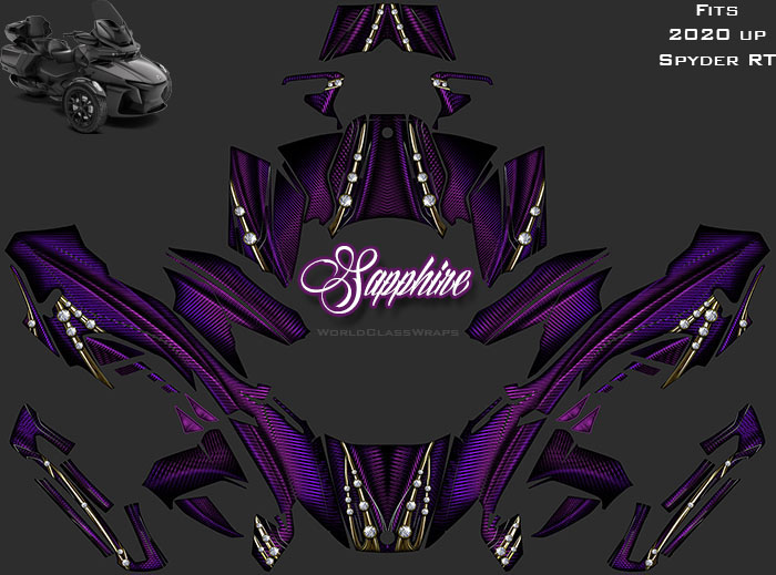 Spyder RT Sapphire wrap