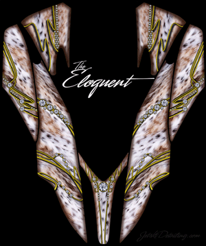 Eloquent ladies style sled wrap yamaha apex
