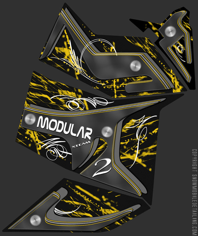 modular x team skidoo